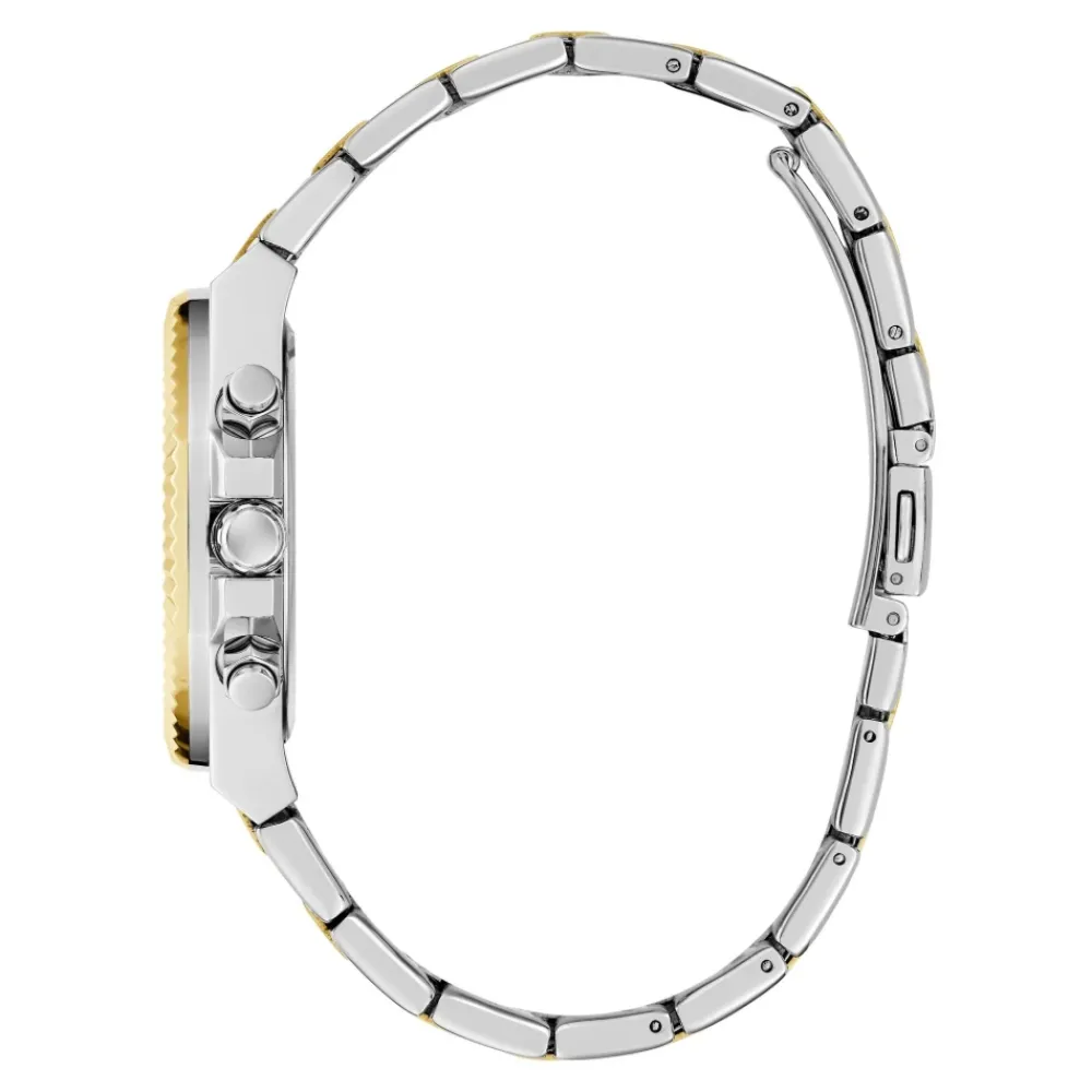 DAMES Guess Dames Multifunctioneel Horloge EQUALITY GW0769L3 Zilver en Goud