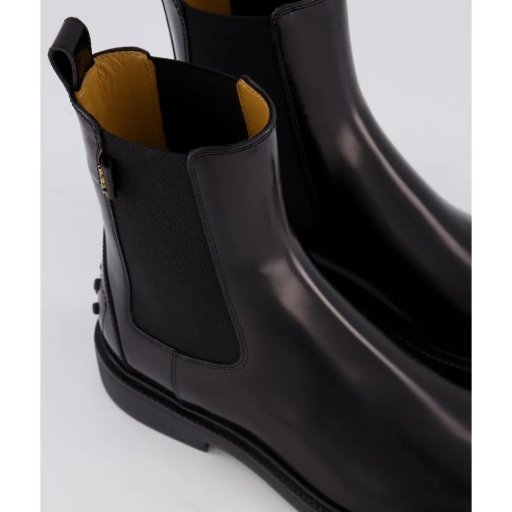 DAMES Tod's Laarzen|Chelseaboots^Dames Rubber Tronch Elastische Schoenen