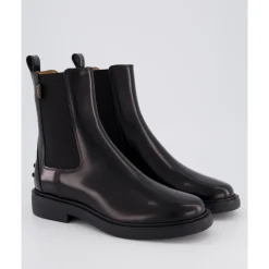 DAMES Tod's Laarzen|Chelseaboots^Dames Rubber Tronch Elastische Schoenen