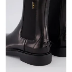DAMES Tod's Laarzen|Chelseaboots^Dames Rubber Tronch Elastische Schoenen