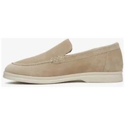 DAMES Estro Dames Sand Natuurlijke Velours Loafers ER00113365