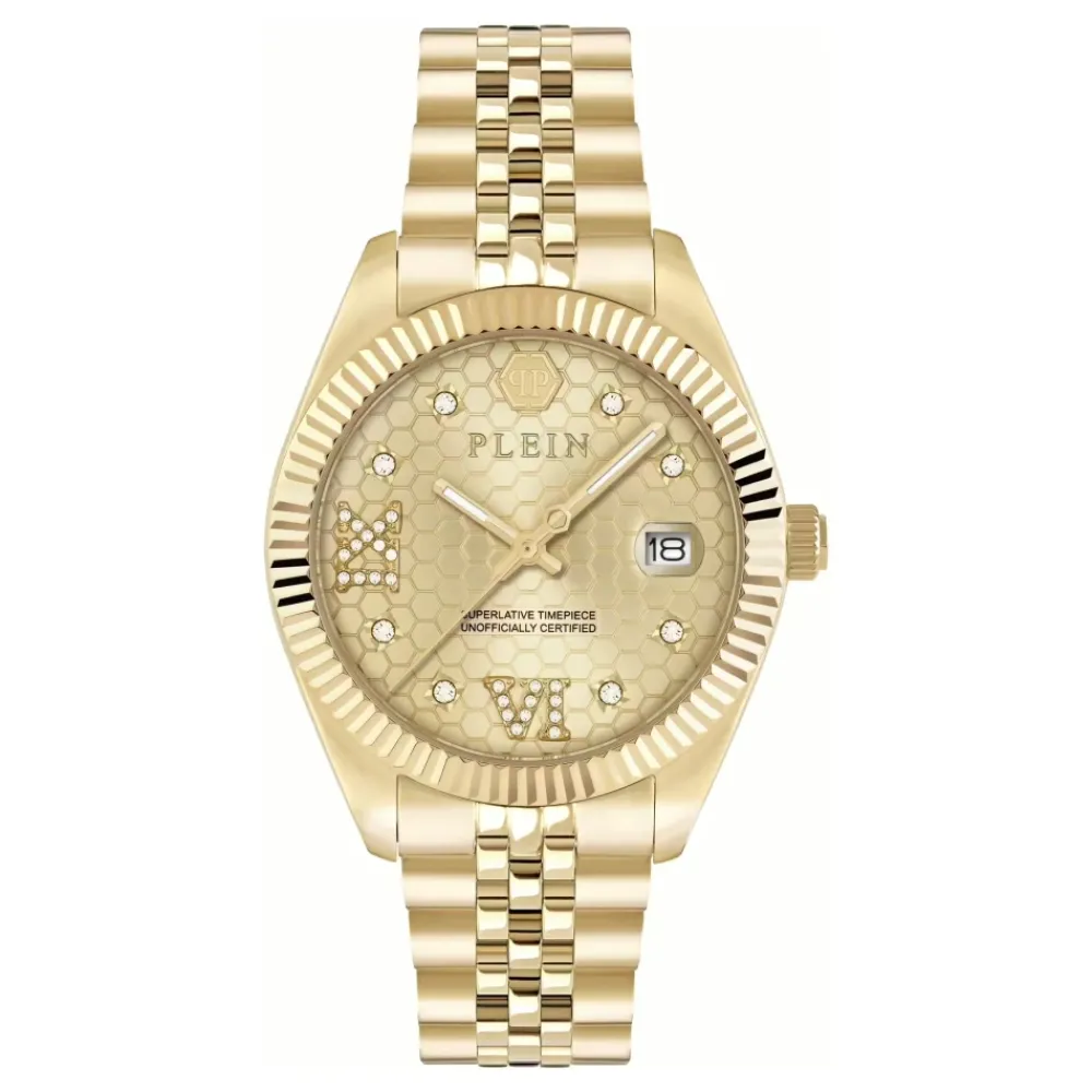 DAMES Philipp Plein Horloges^Date Superlative Crystal