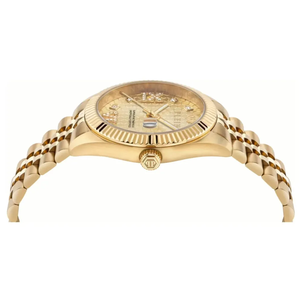 DAMES Philipp Plein Horloges^Date Superlative Crystal