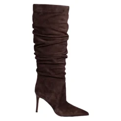 DAMES Michael Kors Enkellaarsjes|Laarzen^Dawn Leather Boot