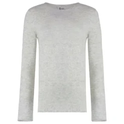 DAMES THE (Alphabet) DE (Gebreide) Zijde-cashmere Pullover