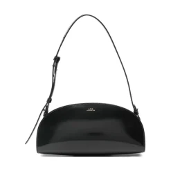 DAMES A.P.C. Schoudertassen^Demi-Lune Schoudertas