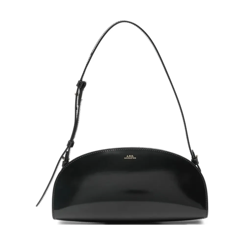 DAMES A.P.C. Schoudertassen^Demi-Lune Schoudertas