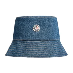 DAMES Moncler Hoeden^Denim Bucket Hat Casual Stijl