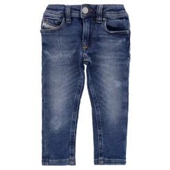 Diesel Broeken & Jeans^Denim Five-Pocket Jeans met Verstelbare Taille