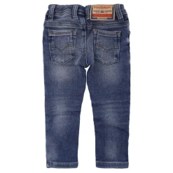 Diesel Broeken & Jeans^Denim Five-Pocket Jeans met Verstelbare Taille