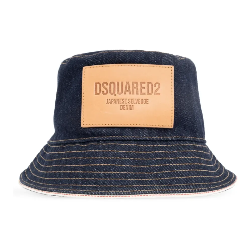 Heren Dsquared2 Hoeden^Denim hoed