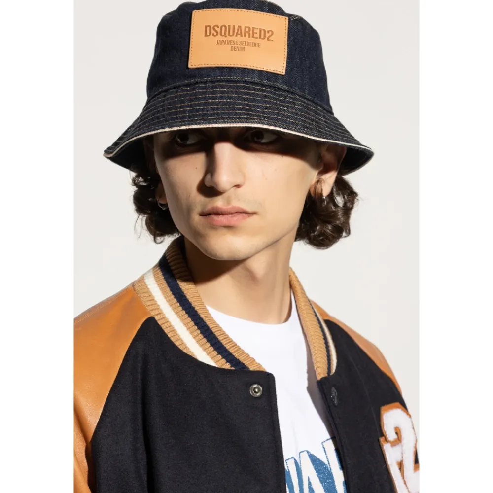 Heren Dsquared2 Hoeden^Denim hoed