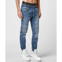 Heren Philipp Plein Denim Jogging Broek
