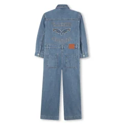 Zadig & Voltaire Denim Jumpsuit met overhemdkraag