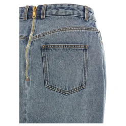 DAMES Balmain Denim Midi Rok