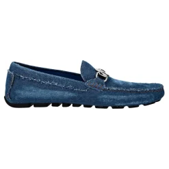 Heren Philipp Plein Instappers & Slip Ons^Denim Moccasin