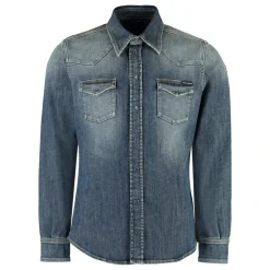 Heren Dolce & Gabbana Denim Overhemd