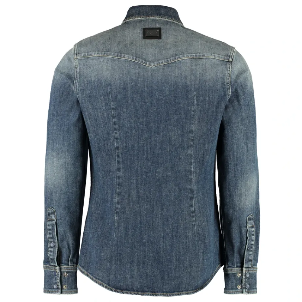Heren Dolce & Gabbana Denim Overhemd