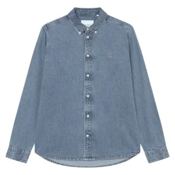 Heren Les Deux Denim overhemd met knopen
