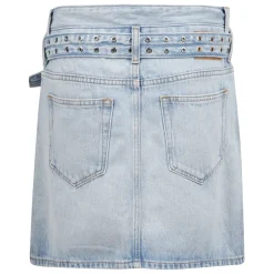 DAMES Ganni Rokken^Denim Rits Sluiting Verstelbare Taille Jeans