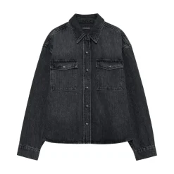 DAMES Anine Bing Blouses^Denim Shirt Box Fit