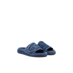 Heren Diesel Denim Slides
