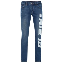 Heren Philipp Plein Denim Super Straight Cut