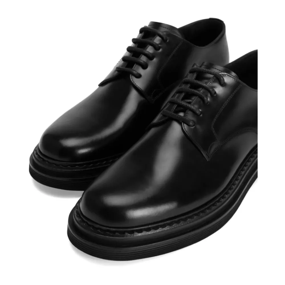 Heren Dolce & Gabbana Derby van geborsteld kalfsleer