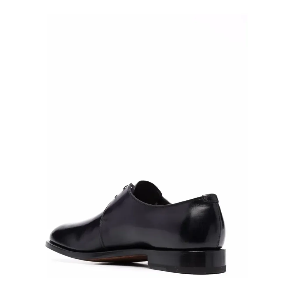 Heren Ferragamo Nette Schoenen^Derby veterschoenen met amandelvormige neus