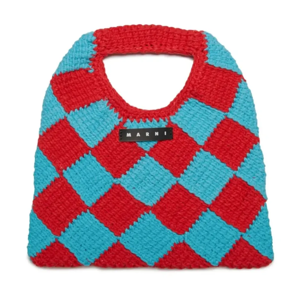 Marni Diamant Gehaakte Stijl Oorbellen