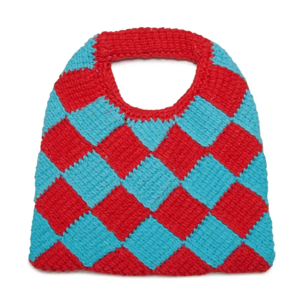 Marni Diamant Gehaakte Stijl Oorbellen