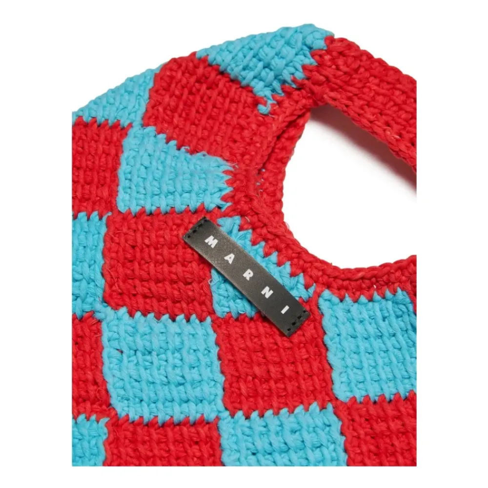 Marni Diamant Gehaakte Stijl Oorbellen