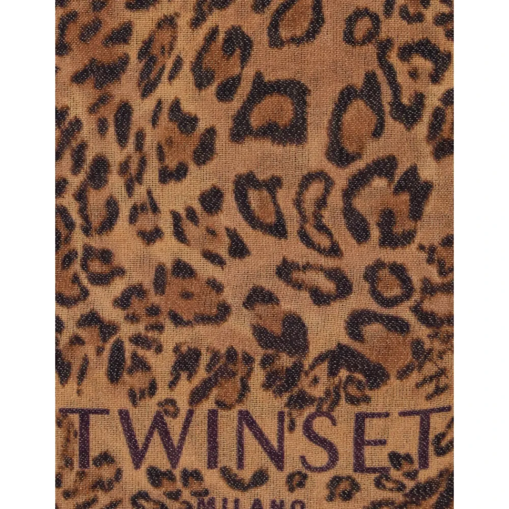 DAMES Twinset Sjaals^Dierenprint Sjaal