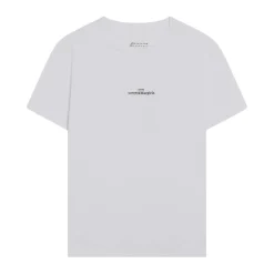 Heren Maison Margiela Shirts^Distorted logo T-shirt