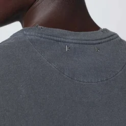 Heren Golden Goose Shirts^Distressed T-Shirt