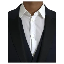 Heren Dolce & Gabbana Kostuums^Donker Wol 3-Delig Pak