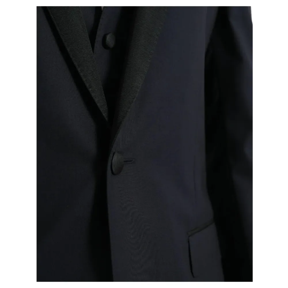 Heren Dolce & Gabbana Kostuums^Donker Wol 3-Delig Pak