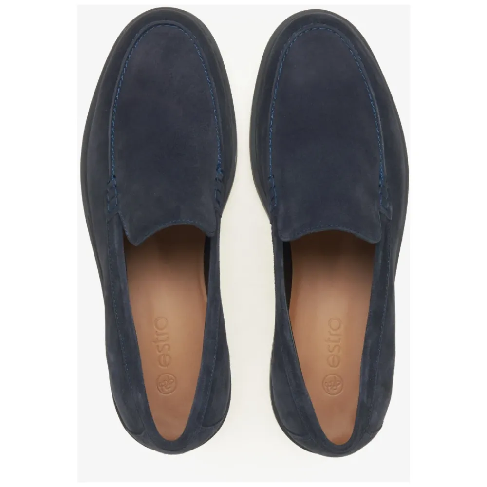Heren Estro Instappers & Slip Ons^Donkere loafers