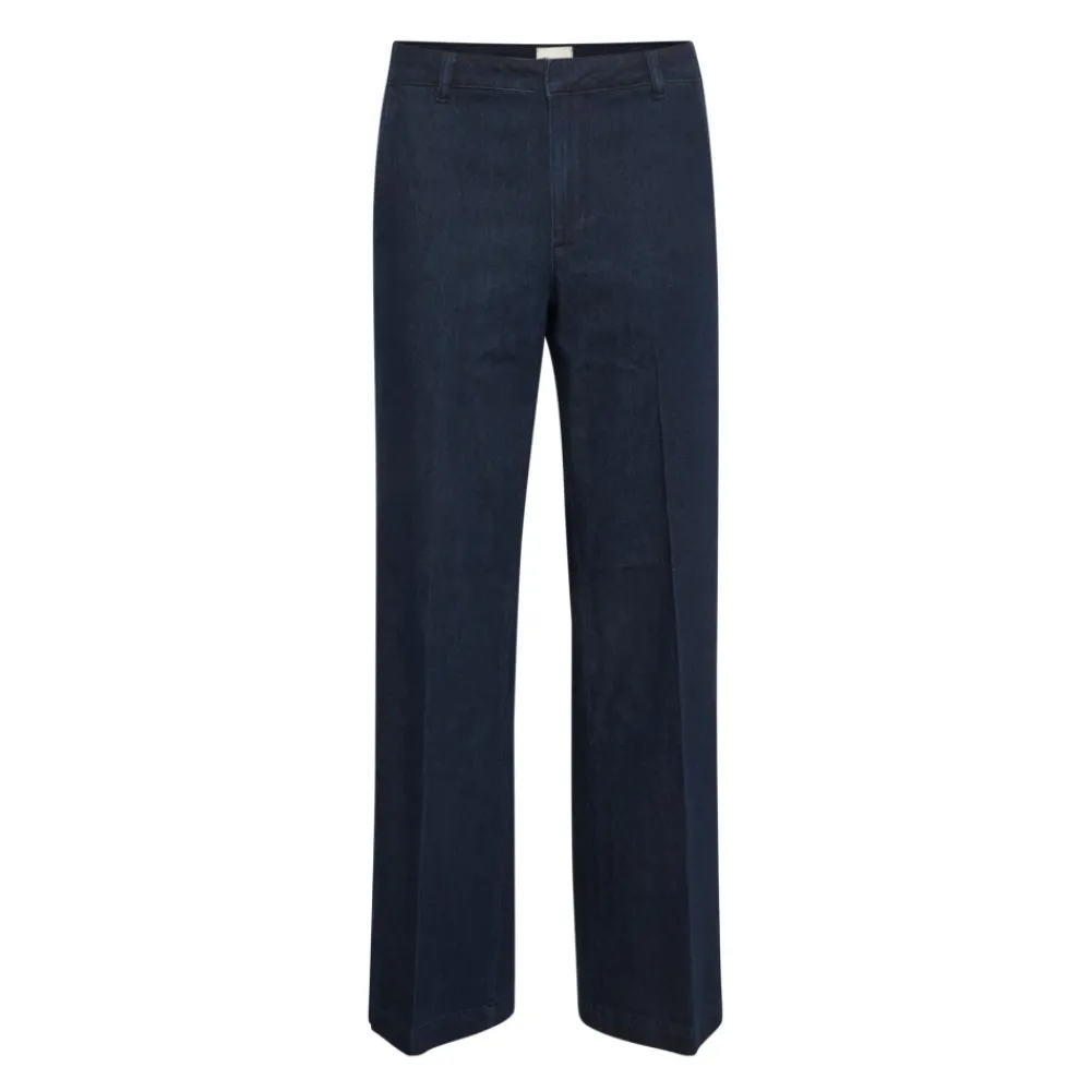 DAMES My Essential Wardrobe Donkere Loose Fit Denim Jeans