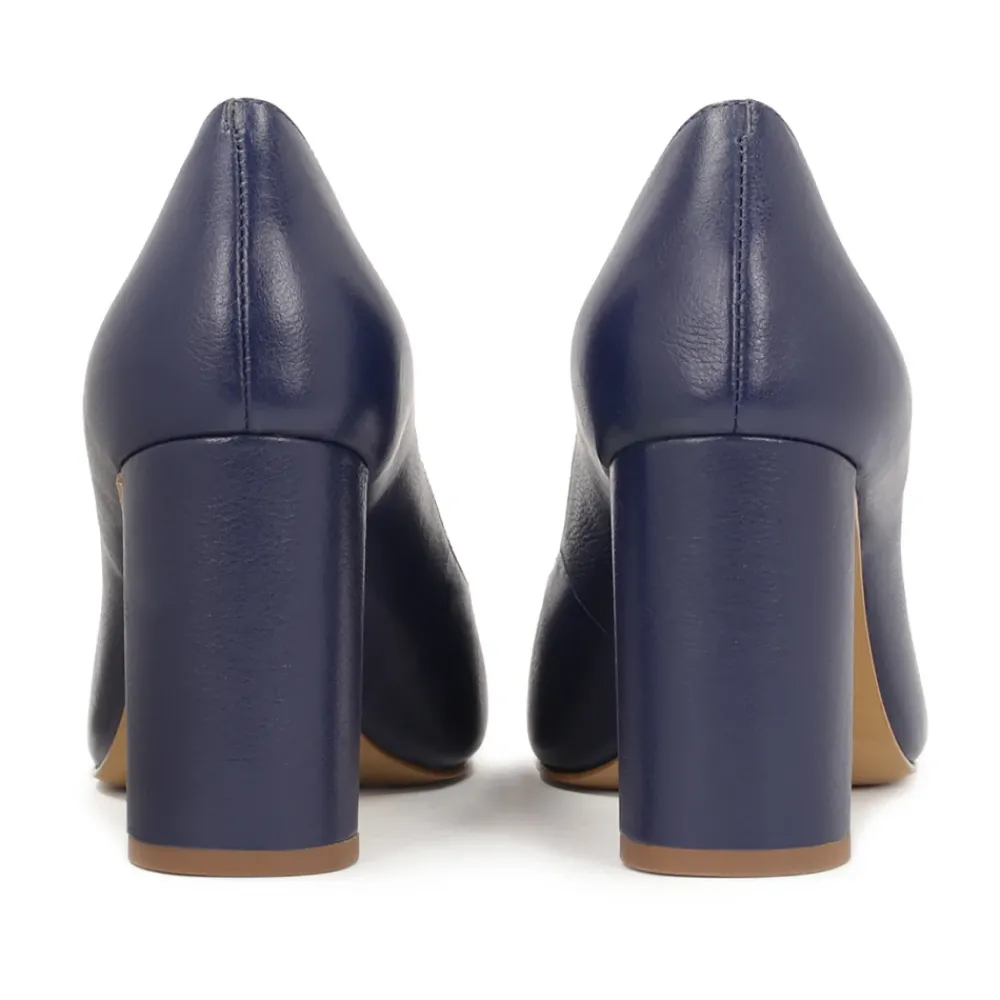 DAMES Kazar Pumps^Donkere pumps op een paal met puntige neuzen