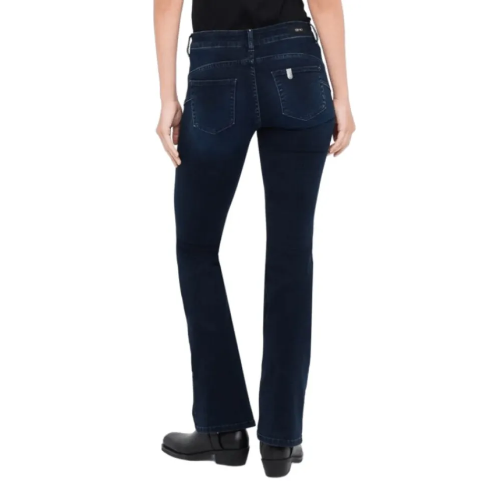 DAMES Liu Jo Jeans^Donkere Slim Fit Flare Jeans