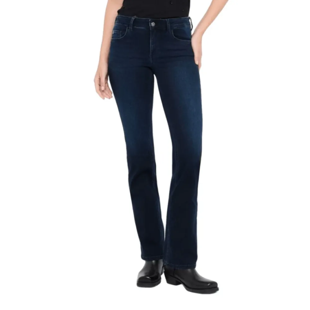 DAMES Liu Jo Jeans^Donkere Slim Fit Flare Jeans