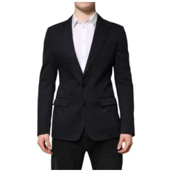 Heren Dolce & Gabbana Donkere TAORMINA Blazer Jas