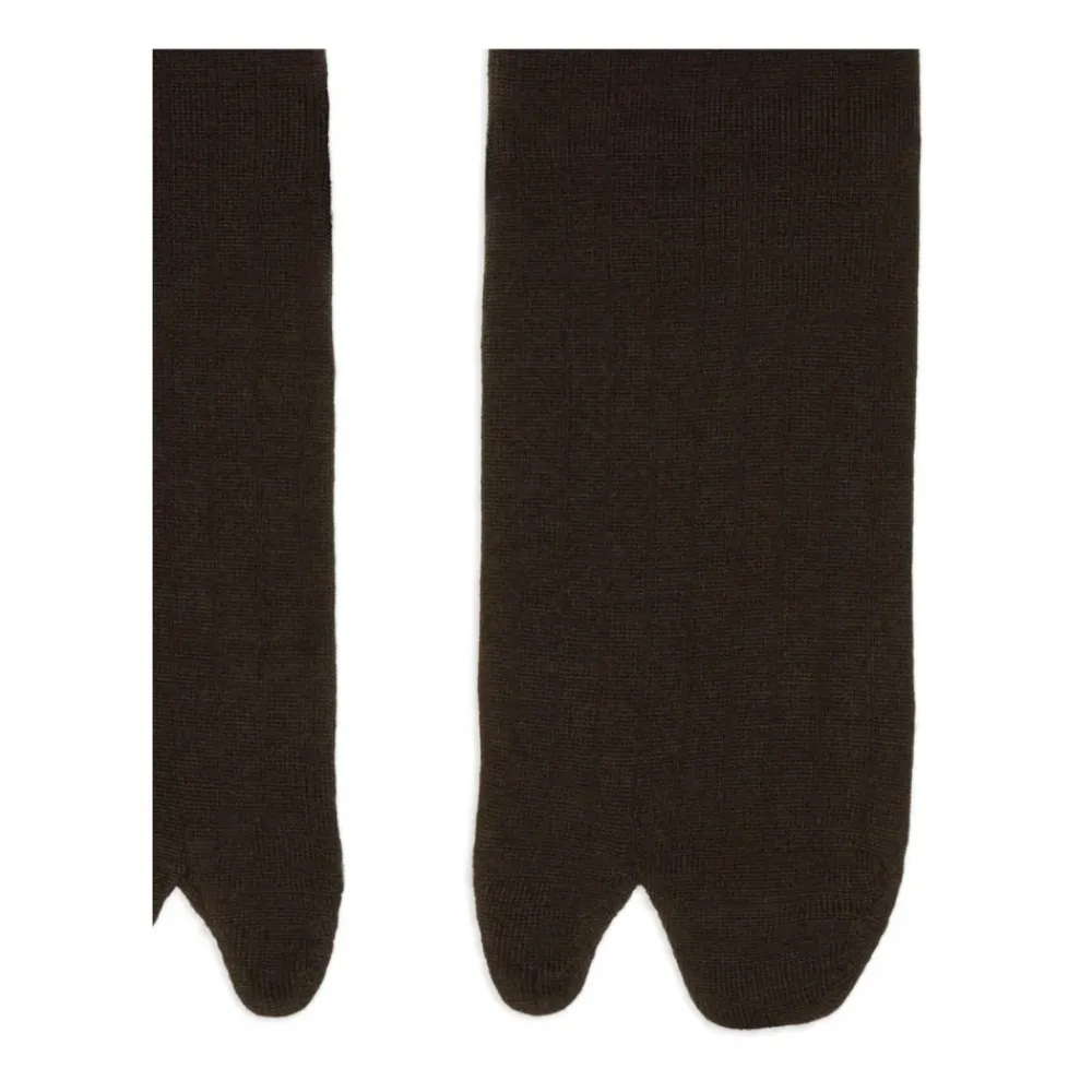 DAMES Maison Margiela Donkere Bootleg Sokken