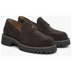 DAMES Estro Loafers^Donkere Chunky Platform Loafers