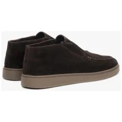 Heren Estro Laarzen^Donkere High-Top Mocassins