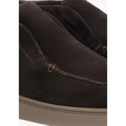 Heren Estro Laarzen^Donkere High-Top Mocassins