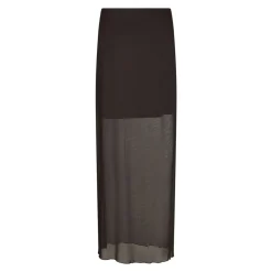 DAMES Neo Noir Donkere Mesh Top