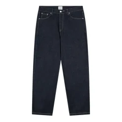 Heren Arte Antwerp Donkere Ruwe Denim Straight-Cut Jeans