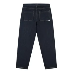 Heren Arte Antwerp Donkere Ruwe Denim Straight-Cut Jeans